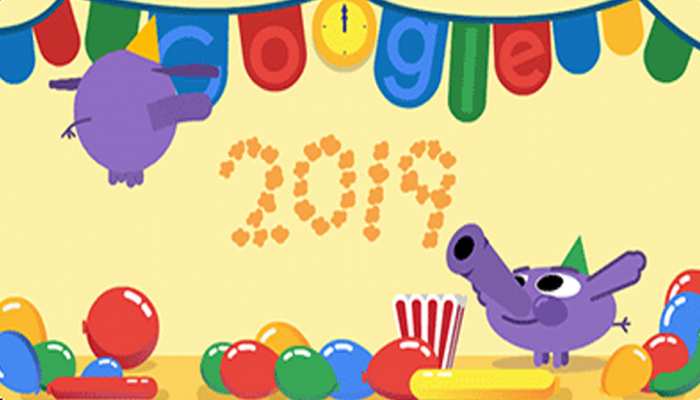 New Year 2019: Google ने Doodle के साथ मनाया नए साल का जश्न, क्या देखा आपने? New Year 2019: Google ने Doodle के साथ मनाया नए साल का जश्न, क्या देखा आपने?