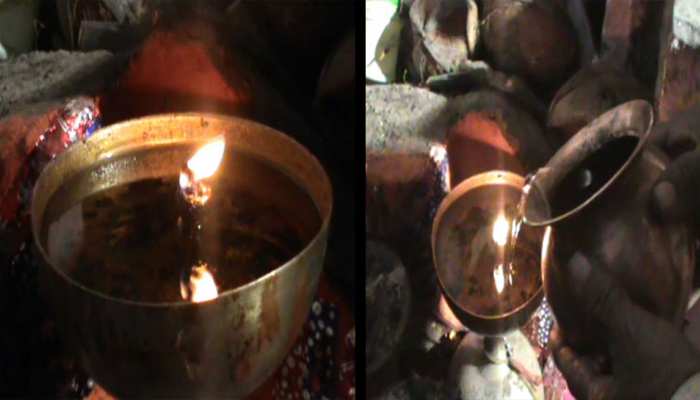 राजस्थान: सैकड़ों साल पुराने मंदिर में पानी से जलाई जाती है 'अखंड ज्योति', देखें VIDEO राजस्थान: सैकड़ों साल पुराने मंदिर में पानी से जलाई जाती है 'अखंड ज्योति', देखें VIDEO