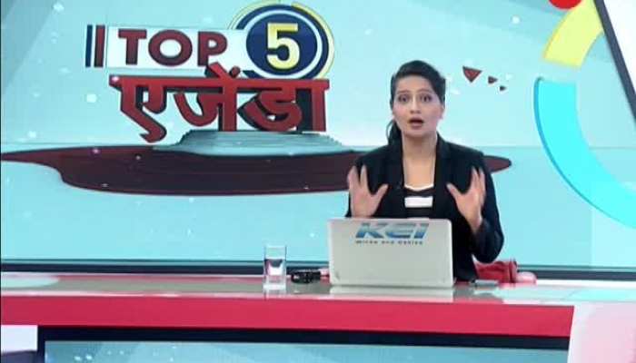 Top 5 Agenda: Watch top 5 news of the day