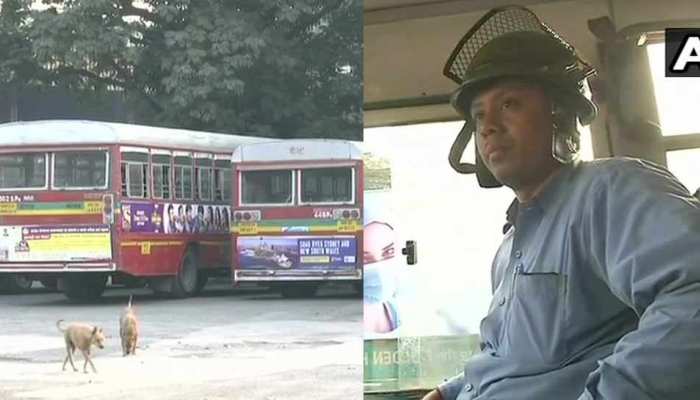 ट्रेड यूनियन हड़ताल का दूसरा दिन, हिंसा की आशंका के चलते प. बंगाल में बस ड्राइवरों ने लगाया हेलमेट ट्रेड यूनियन हड़ताल का दूसरा दिन, हिंसा की आशंका के चलते प. बंगाल में बस ड्राइवरों ने लगाया हेलमेट