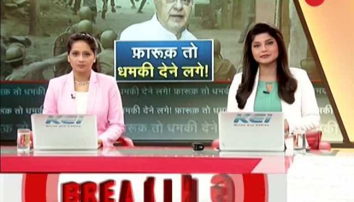 Controversial statement by Former Jammu and Kashmir CM Farooq Abdullah
