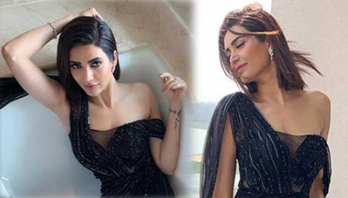 Sanju actress Karishma tanna poses in a bathtub for he latest photo shoot view pics Sanju actress Karishma tanna poses in a bathtub for he latest photo shoot view pics