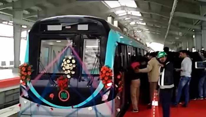 25 जनवरी से शुरू हो सकती है मेट्रो की एक्वा लाइन, ग्रेटर नोएडा का सफर होगा आसान 25 जनवरी से शुरू हो सकती है मेट्रो की एक्वा लाइन, ग्रेटर नोएडा का सफर होगा आसान