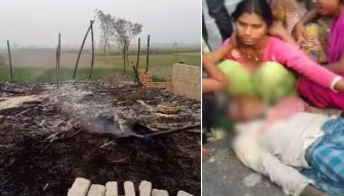 बिहार : दबंगों ने पहले गरीब की झोपड़ी जलायी, फिर कार से कुचलकर मार डाला बिहार : दबंगों ने पहले गरीब की झोपड़ी जलायी, फिर कार से कुचलकर मार डाला