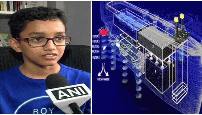 12 साल के लड़के का कमाल, डिजाइन की समुद्र में प्रदूषण कम करने वाली शिप 12 साल के लड़के का कमाल, डिजाइन की समुद्र में प्रदूषण कम करने वाली शिप