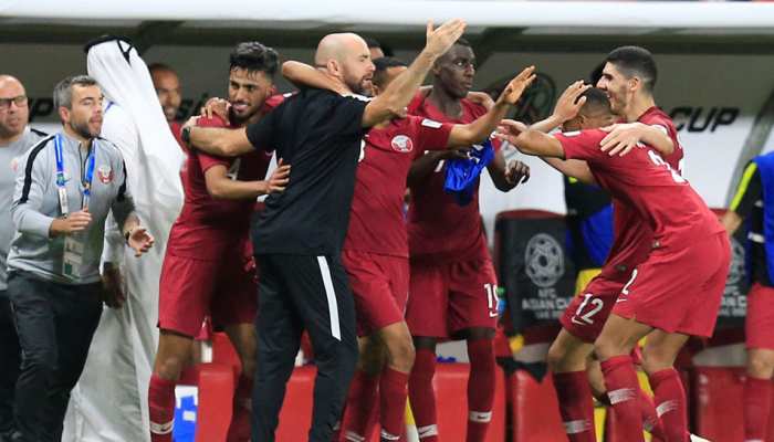 AFC Asian Cup: दर्शकों के हंगामे के बीच कतर ने UAE को हराया, पहली बार फाइनल में जगह बनाई AFC Asian Cup: दर्शकों के हंगामे के बीच कतर ने UAE को हराया, पहली बार फाइनल में जगह बनाई