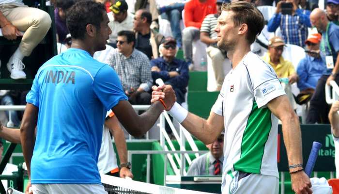 Davis Cup 2019: इटली से हारकर डेविस कप फाइनल्स की रेस से बाहर हुआ भारत Davis Cup 2019: इटली से हारकर डेविस कप फाइनल्स की रेस से बाहर हुआ भारत