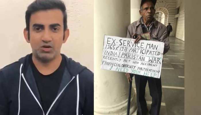 दिल्ली में भीख मांगता दिखा पूर्व सैनिक, गौतम गंभीर ने फोटो शेयर कर कही ये बात दिल्ली में भीख मांगता दिखा पूर्व सैनिक, गौतम गंभीर ने फोटो शेयर कर कही ये बात