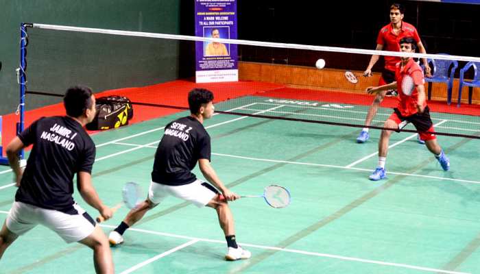 Badminton: साइना नेहवाल, पीवी सिंधु और पी कश्यप नेशनल चैंपियनशिप के सेमीफाइनल में Badminton: साइना नेहवाल, पीवी सिंधु और पी कश्यप नेशनल चैंपियनशिप के सेमीफाइनल में