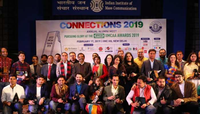 IIMC में 'कनेक्शन-2019' में विजेताओं को मिला इफको ईमका अवार्ड, स्कॉलरश्ािप का ऐलान IIMC में 'कनेक्शन-2019' में विजेताओं को मिला इफको ईमका अवार्ड, स्कॉलरश्ािप का ऐलान