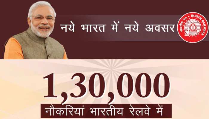 बेरोजगार युवाओं के लिए नौकरी का बंपर मौका, रेलवे ने 1 लाख 30 हजार पदों पर निकाली भर्तियां बेरोजगार युवाओं के लिए नौकरी का बंपर मौका, रेलवे ने 1 लाख 30 हजार पदों पर निकाली भर्तियां