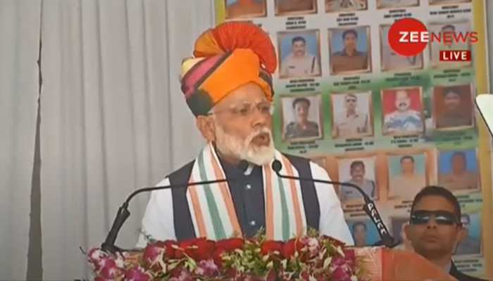 PoK में भारत की हवाई कार्रवाई के बाद चुरू में बोले PM- 'मेरा वचन है कि भारत मां का सिर नहीं झुकने दूंगा' PoK में भारत की हवाई कार्रवाई के बाद चुरू में बोले PM- 'मेरा वचन है कि भारत मां का सिर नहीं झुकने दूंगा'