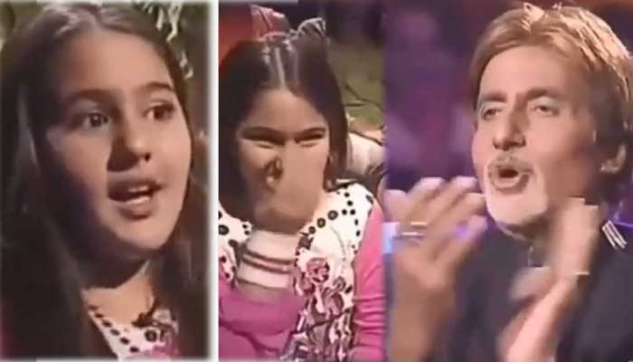 VIDEO: सारा ने बचपन में इस क्यूट अदा से किया था बिग बी को आदाब! देखकर मुस्करा देंगे आप VIDEO: सारा ने बचपन में इस क्यूट अदा से किया था बिग बी को आदाब! देखकर मुस्करा देंगे आप