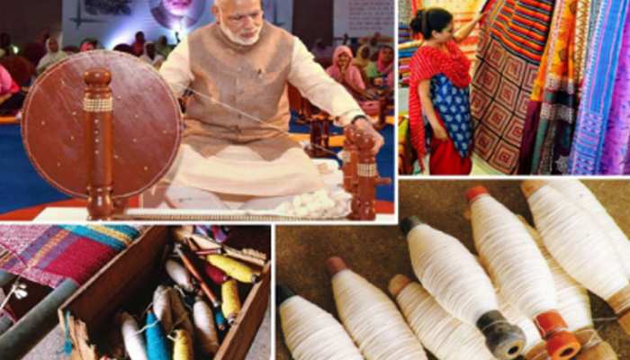 देसी 'खादी' होगा ग्लोबल, न्यूयॉर्क में UN की बैठक में खादी के कपड़ों का प्रदर्शन देसी 'खादी' होगा ग्लोबल, न्यूयॉर्क में UN की बैठक में खादी के कपड़ों का प्रदर्शन