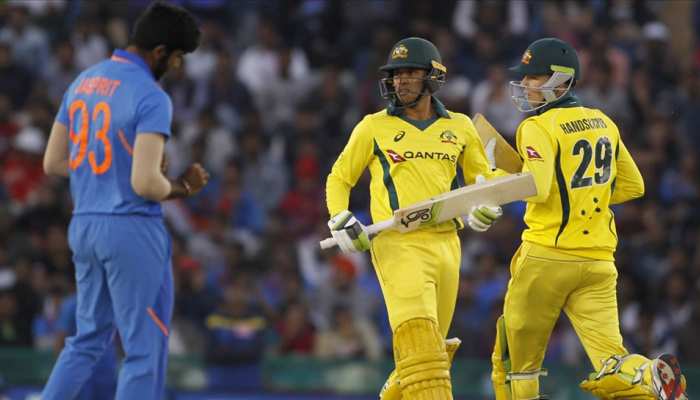 INDvsAUS 4th ODI: ऑस्ट्रेलिया की रिकॉर्ड जीत, भारत पहली बार 350+ स्कोर बनाकर हारा INDvsAUS 4th ODI: ऑस्ट्रेलिया की रिकॉर्ड जीत, भारत पहली बार 350+ स्कोर बनाकर हारा