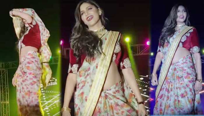 VIDEO: साड़ी पहनकर स्टेज शो करने पहुंची सपना चौधरी, लोगों ने कहा- 'सूट में ही अच्छी लगती हो' VIDEO: साड़ी पहनकर स्टेज शो करने पहुंची सपना चौधरी, लोगों ने कहा- 'सूट में ही अच्छी लगती हो'