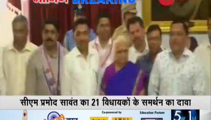 Morning Breaking: Today BJP needs to prove majority in Goa