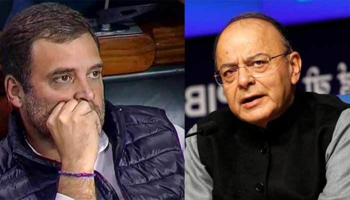 अरुण जेटली का राहुल गांधी पर निशाना, बोले- बिना MA किए ही मिल गई एमफिल की डिग्री अरुण जेटली का राहुल गांधी पर निशाना, बोले- बिना MA किए ही मिल गई एमफिल की डिग्री