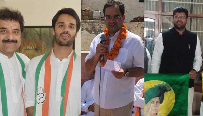 हिसार सीट: इस बार तीन ऐसे उम्मीदवार आमने-सामने, जिनके पिता भी यहां ठोक चुके हैं ताल हिसार सीट: इस बार तीन ऐसे उम्मीदवार आमने-सामने, जिनके पिता भी यहां ठोक चुके हैं ताल