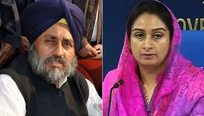 पंजाब: फिरोजपुर से सुखबीर और बठिंडा से हरसिमरत बनी शिअद उम्मीदवार पंजाब: फिरोजपुर से सुखबीर और बठिंडा से हरसिमरत बनी शिअद उम्मीदवार
