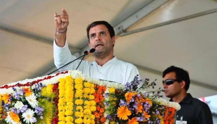 राजस्थान: राहुल गांधी ने कहा- 'देश को मजहब और धर्म के नाम पर बांट रही बीजेपी' राजस्थान: राहुल गांधी ने कहा- 'देश को मजहब और धर्म के नाम पर बांट रही बीजेपी'