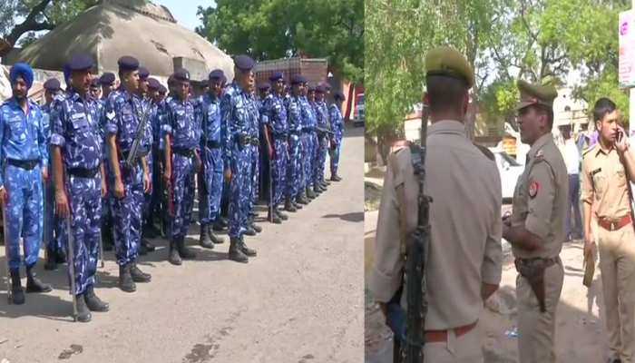 अलीगढ़ बच्ची हत्याकांड में अब तक 4 गिरफ्तार, महापंचायत रद्द, 1200 पुलिसवाले तैनात अलीगढ़ बच्ची हत्याकांड में अब तक 4 गिरफ्तार, महापंचायत रद्द, 1200 पुलिसवाले तैनात