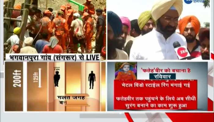 Parminder Singh Dhindsa reaction on Fatehveer Rescue operation in Sangrur
