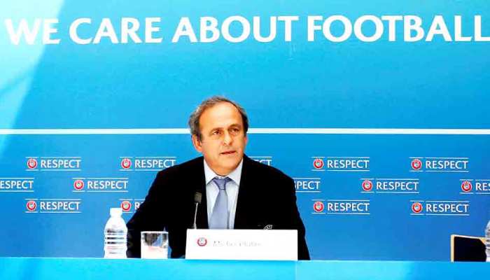 Football: कतर को वर्ल्ड कप की मेजबानी देने के मामले में फ्रांस के प्लाटिनी गिरफ्तार Football: कतर को वर्ल्ड कप की मेजबानी देने के मामले में फ्रांस के प्लाटिनी गिरफ्तार
