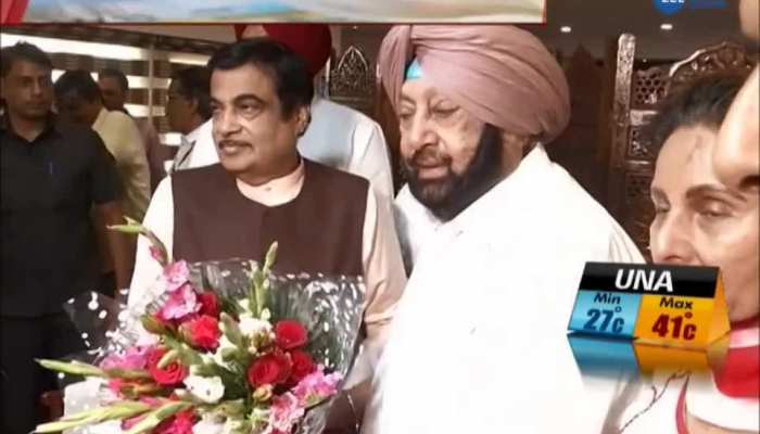 CM Amarinder Singh meets Nitin Gadkari