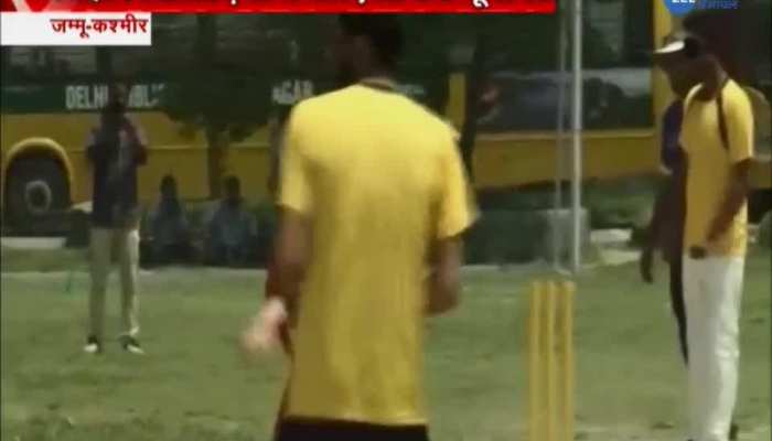 new Initiative for specially able cricket players in Kashmir