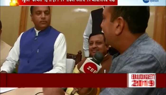 Himachal Pradesh CM Jairam Thakur welcomes Budget 2019
