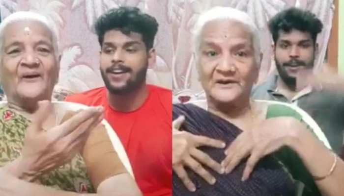 VIDEO: 'कोलावेरी डी...' गाने पर दादी पोते की जुगलबंदी देख आप भी कहेंगे, वाह-वाह