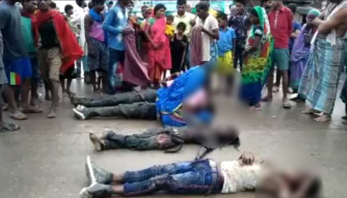 बिहार : लखीसराय में भीषण सड़क हादसा, 8 लोगों की मौत, कई घायल बिहार : लखीसराय में भीषण सड़क हादसा, 8 लोगों की मौत, कई घायल