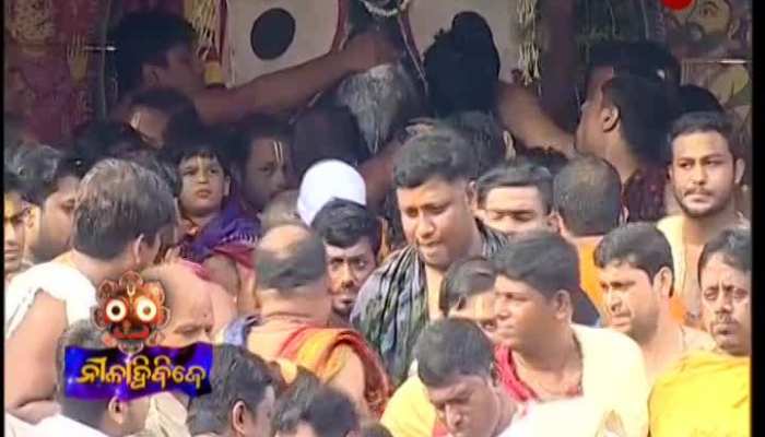 Lord Jagannath return to the temple in Niladri Bije ritual | Puri, Odisha