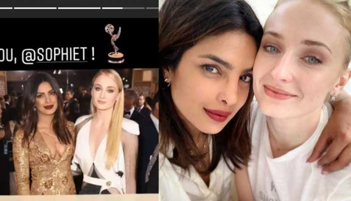 प्रियंका ने स्पेशल स्टाइल में दी 'जे सिस्टर' सोफी को बधाई, एमी अवॉर्ड में हुआ नॉमिनेशन प्रियंका ने स्पेशल स्टाइल में दी 'जे सिस्टर' सोफी को बधाई, एमी अवॉर्ड में हुआ नॉमिनेशन