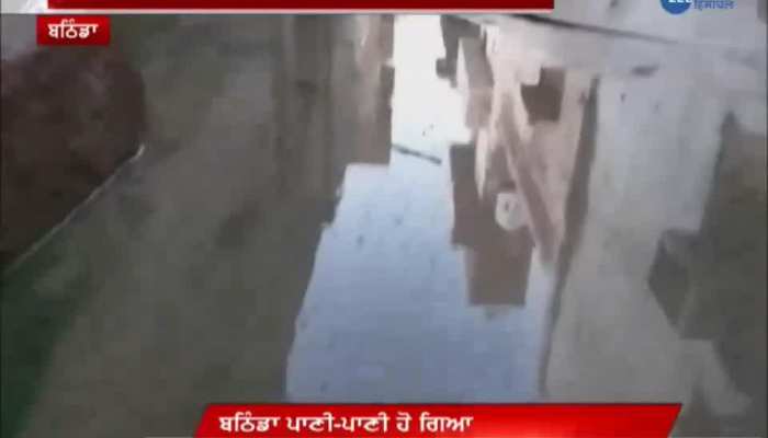 Rain in bathinda