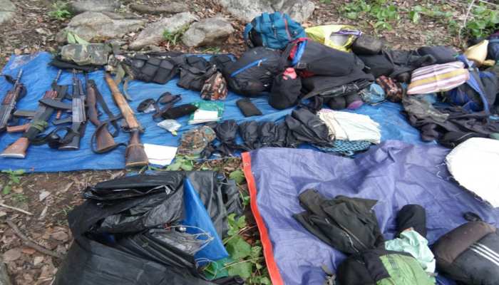 CRPF की कोबरा कमांडो टीम ने ढेर किए 3 नक्‍सली, बरामद हुआ हथियारों का जखीरा