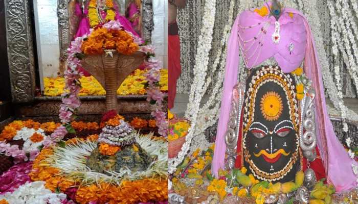 सावन के दूसरे सोमवार पर मध्य प्रदेश के शिवालयों में उमड़ी भक्तों की भीड़, 'बम भोले' के जयकारे गूंजा उज्जैन सावन के दूसरे सोमवार पर मध्य प्रदेश के शिवालयों में उमड़ी भक्तों की भीड़, 'बम भोले' के जयकारे गूंजा उज्जैन