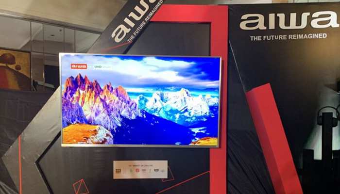 जापानी ब्रांड AIWA ने भारतीय बाजार में फिर से रखा कदम, LED TV किया लॉन्च जापानी ब्रांड AIWA ने भारतीय बाजार में फिर से रखा कदम, LED TV किया लॉन्च