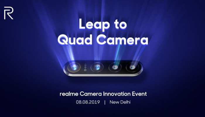 4 रियर कैमरे वाला Realme 5 आज हो सकता है लॉन्च, 64MP का होगा प्राइमरी लेंस 4 रियर कैमरे वाला Realme 5 आज हो सकता है लॉन्च, 64MP का होगा प्राइमरी लेंस