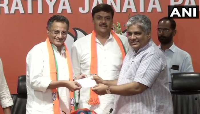 SP छोड़ BJP के हुए सुरेन्द्र नागर और संजय सेठ, भूपेंद्र यादव ने दिलाई सदस्यता