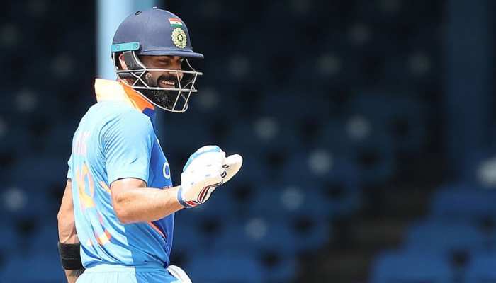 INDwsWI 2nd ODI: कोहली का शानदार शतक, भारत ने विंडीज को दिया 280 रनों का लक्ष्य INDwsWI 2nd ODI: कोहली का शानदार शतक, भारत ने विंडीज को दिया 280 रनों का लक्ष्य