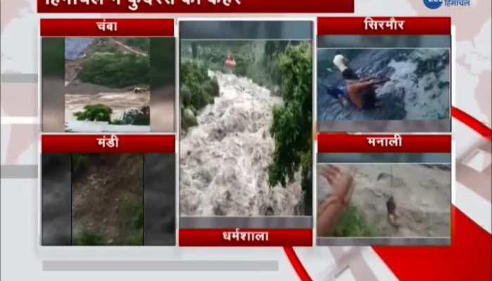 Heavy Rain In different parts of Himachal