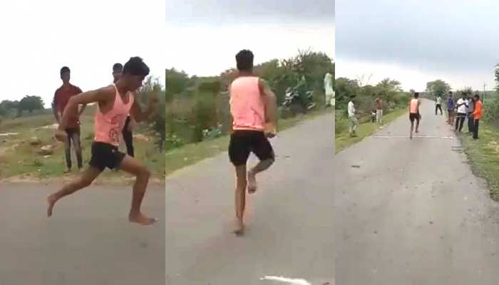 MP के 'उसेन बोल्ट' का देशभर में हल्ला, VIDEO देख खेलमंत्री रिजिजू बोले- 'कोई इसे मेरे पास लाओ' MP के 'उसेन बोल्ट' का देशभर में हल्ला, VIDEO देख खेलमंत्री रिजिजू बोले- 'कोई इसे मेरे पास लाओ'