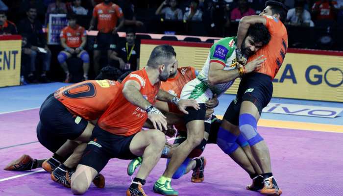 PKL 2019: रोमांचक मुकाबले में यू मंबा की जीत, पटना पायरेट्स को तीन अंक से हराया PKL 2019: रोमांचक मुकाबले में यू मंबा की जीत, पटना पायरेट्स को तीन अंक से हराया
