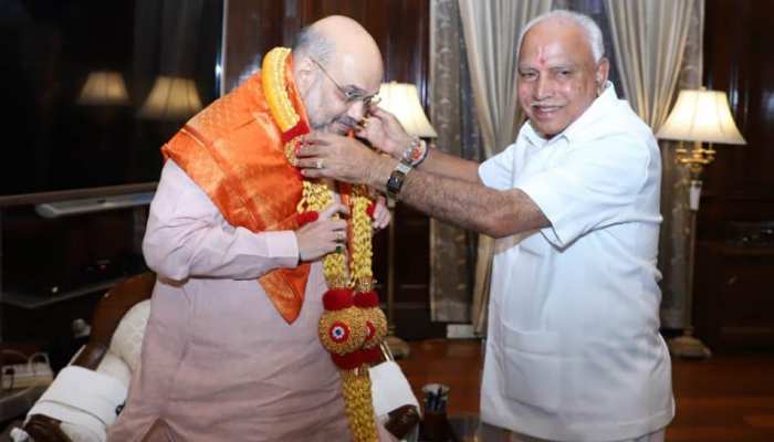 अमित शाह से मिले येदियुरप्पा, 20 अगस्त को हो सकता है कर्नाटक में कैबिनेट का विस्तार अमित शाह से मिले येदियुरप्पा, 20 अगस्त को हो सकता है कर्नाटक में कैबिनेट का विस्तार