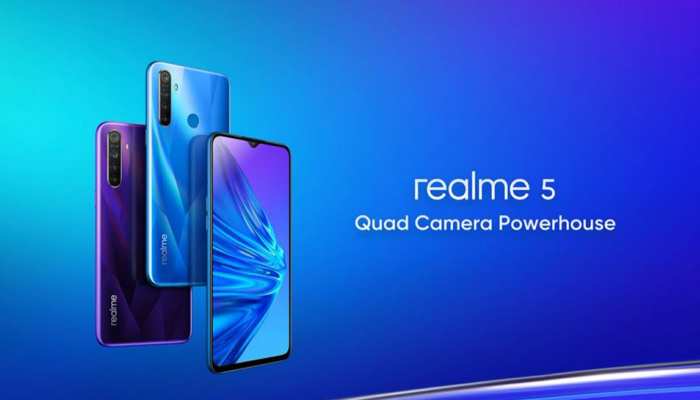 4 कैमरे वाला Realme 5 और Realme 5 Pro हुआ लॉन्च, कीमत जानकर होंगे हैरान 4 कैमरे वाला Realme 5 और Realme 5 Pro हुआ लॉन्च, कीमत जानकर होंगे हैरान