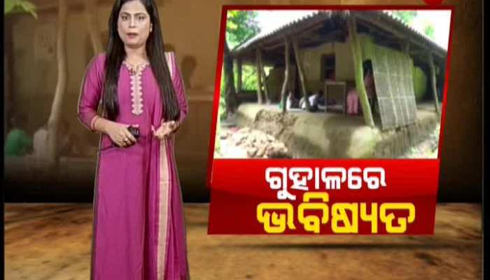 Teacher, students and the goats || Udala, Odisha