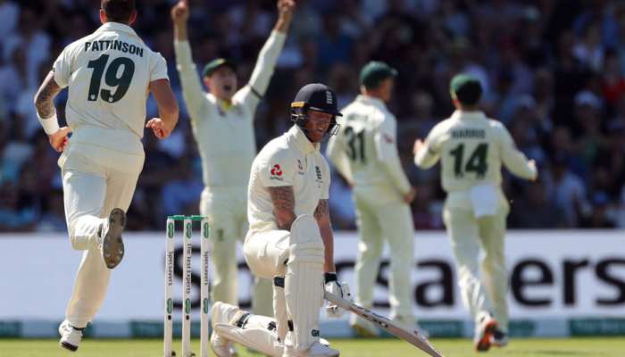 Ashes 2019, 3rd Test: ऑस्ट्रेलियाई गेंदबाज हेजलवुड ने बरपाया कहर, इंग्लैंड को 67 रन पर किया ढेर Ashes 2019, 3rd Test: ऑस्ट्रेलियाई गेंदबाज हेजलवुड ने बरपाया कहर, इंग्लैंड को 67 रन पर किया ढेर