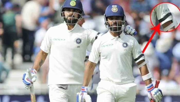 INDvsWI, 1st Test: काली पट्टी बांधकर टेस्ट मैच खेलेगी भारतीय क्रिकेट टीम, जानिए पूरी वजह INDvsWI, 1st Test: काली पट्टी बांधकर टेस्ट मैच खेलेगी भारतीय क्रिकेट टीम, जानिए पूरी वजह